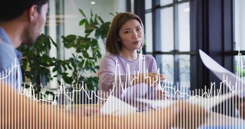 Data Visualization and Collaboration in Modern Office Setting