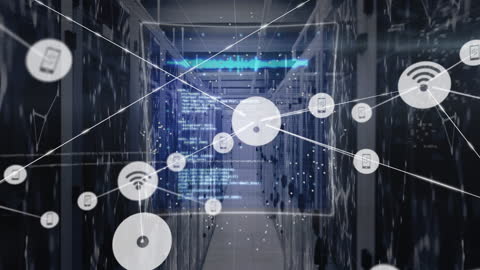 Digital Network Connections in a Data Center