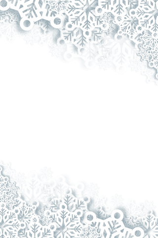 elegant white snowflake frame on transparent background - Download Free Stock Videos Pikwizard.com