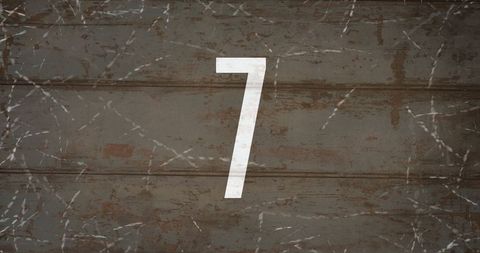 Number Seven with Grunge Background and Sparks Effect - Download Free Stock Images Pikwizard.com