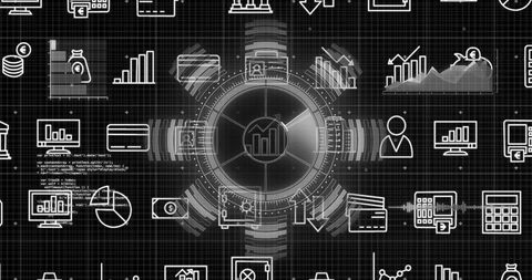 Futuristic Data Analytics Interface on Digital Grid