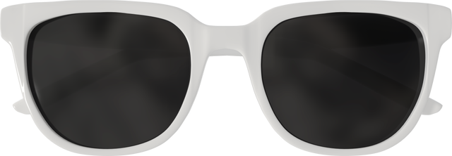 Close-up of White Frameless Sunglasses on Transparent Background - Download Free Stock Videos Pikwizard.com