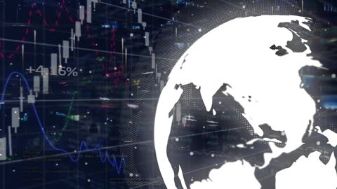 Digital Data Visualization with Globe and City Enhancement