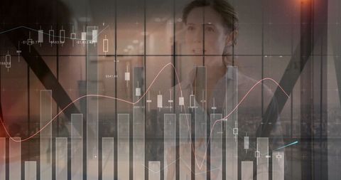 Digital Health Analytics Data Overlaid on Doctor Consultation - Download Free Stock Images Pikwizard.com