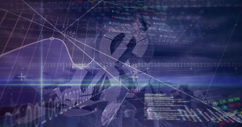 abstract financial technology and digital currency symbol - Download Free Stock Images Pikwizard.com