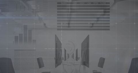 Abstract Financial Data Processing in Digital Environment - Download Free Stock Images Pikwizard.com