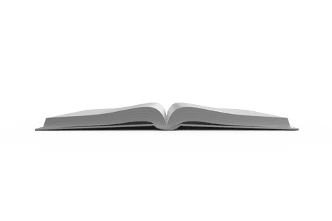 open book on transparent background with soft shadows - Download Free Stock Videos Pikwizard.com