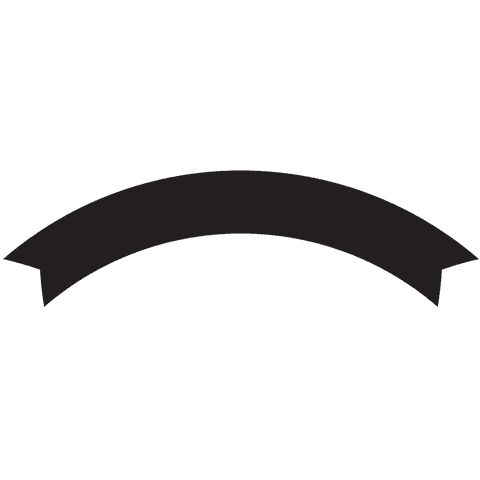 Black Ribbon Banner Isolated on Transparent Background for Celebrations - Download Free Stock Videos Pikwizard.com