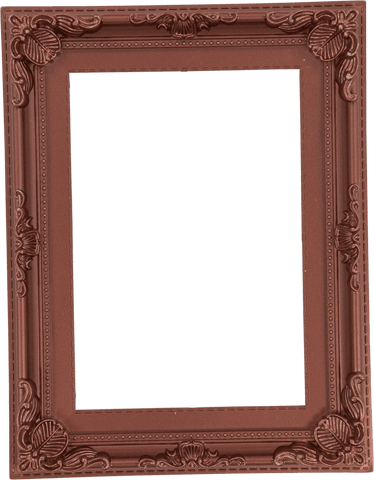 brown ornate vintage frame on transparent background - Download Free Stock Videos Pikwizard.com