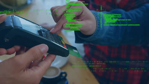 Digital Payment with Credit Card and Data Overlay