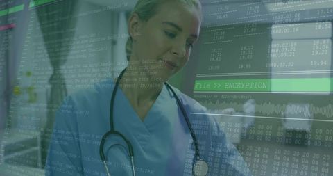 Healthcare and technology integration in modern clinic