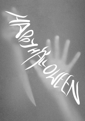spooky shadow hand with festive halloween greeting - Download Free Stock Templates Pikwizard.com