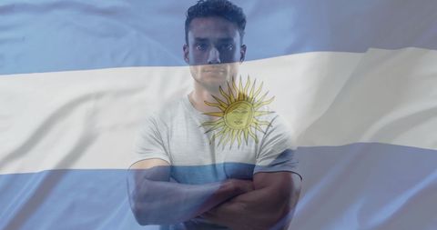 Strong Athlete Embraces Argentine Identity and Patriotism