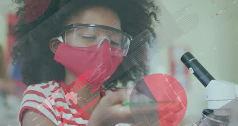 Young Scientist Engaging with Technology and Science Concepts