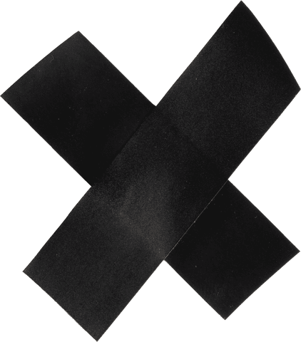 transparent black cross tape art on white background - Download Free Stock Videos Pikwizard.com
