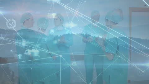 Innovative Healthcare Team Discussing Data Insights