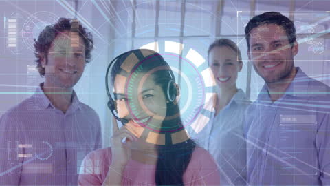 Global Communication Network with Technology Interface