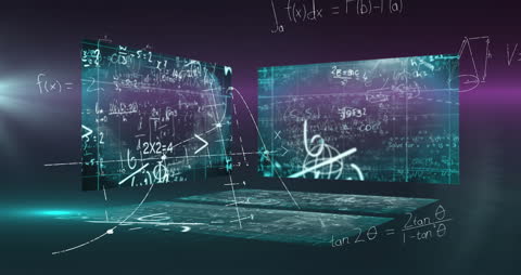 Animated Data Processing and Mathematical Formulas in Abstract Setting
