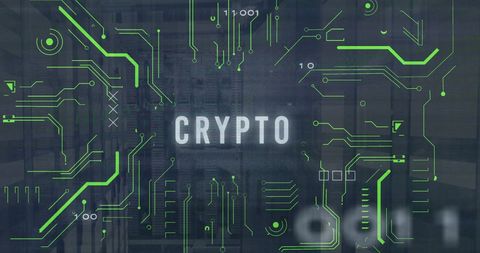 Crypto Network Connections in Data Center - Download Free Stock Images Pikwizard.com