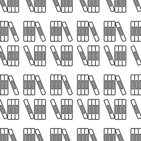 Transparent Book Pattern Vector Illustration on Clear Background - Download Free Stock Videos Pikwizard.com
