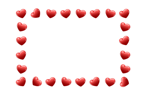 heart frame on transparent background with copy space - Download Free Stock Videos Pikwizard.com