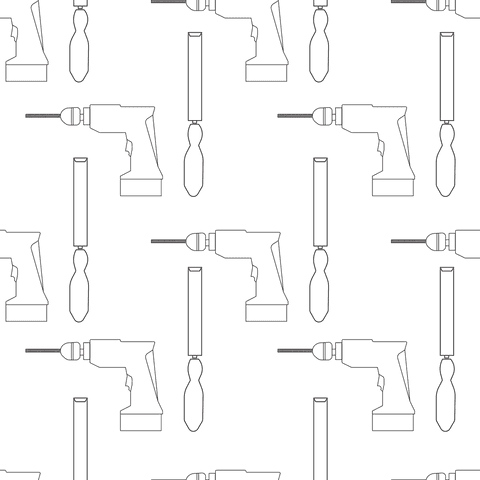 Seamless Drill Pattern on Transparent Background for Construction Designs - Download Free Stock Videos Pikwizard.com