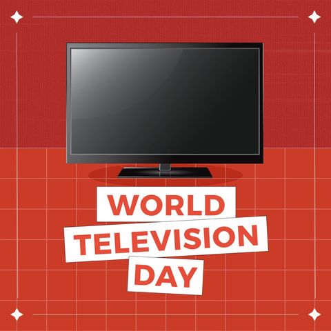 celebrate world television day with modern entertainment theme - Download Free Stock Templates Pikwizard.com