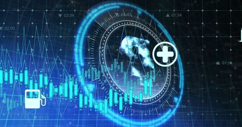 Global Data Networks and Analytics Visualization - Download Free Stock Images Pikwizard.com