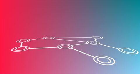 abstract chemical structure on gradient background - Download Free Stock Images Pikwizard.com
