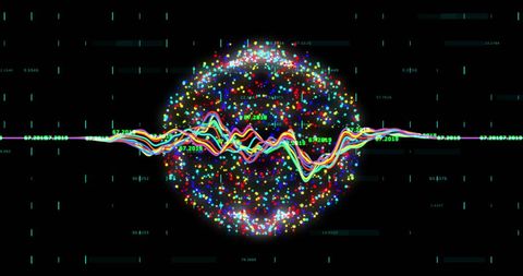 Global Digital Data Processing Visualization - Download Free Stock Images Pikwizard.com