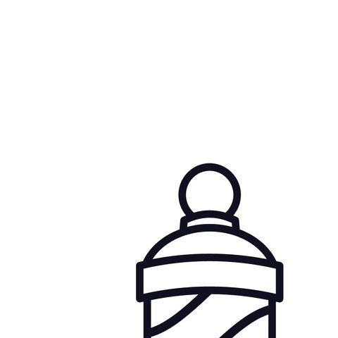 minimalist street lamp graphic with modern design - Download Free Stock Templates Pikwizard.com