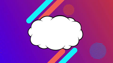 Dynamic Comic Option Texts Animation for Social Media