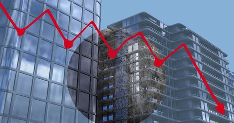 Data analytics on skyscrapers with descending graph