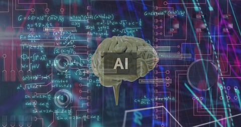 Artificial Intelligence and Brain Analysis Concept - Download Free Stock Images Pikwizard.com