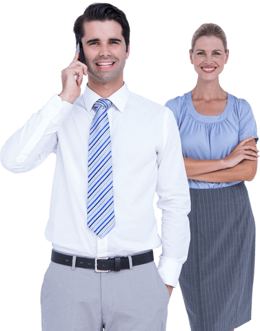 Transparent Professionals Achieving Success in Team Collaboration