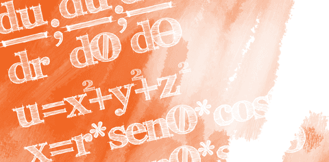 vanishing equations on orange transparent background illustration - Download Free Stock Videos Pikwizard.com