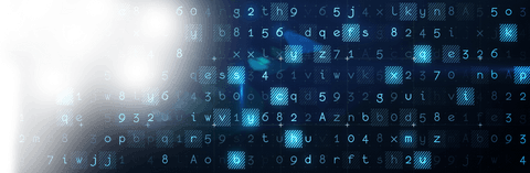 Transparent Digital Matrix of Numbers and Letters USBimation - Download Free Stock Videos Pikwizard.com