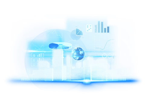 futuristic digital interface city skyline on transparent background - Download Free Stock Videos Pikwizard.com