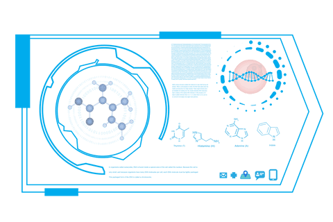 blue science data visualization on transparent background - Download Free Stock Videos Pikwizard.com