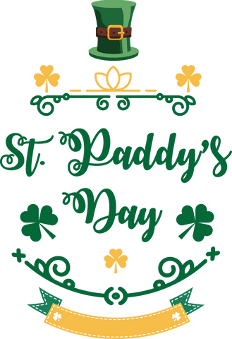 St. Patrick's Day Digital Illustration with Leprechaun Hat on Transparent Background - Download Free Stock Videos Pikwizard.com