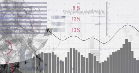 Data Analytics Visualization with Graphs and Charts - Download Free Stock Images Pikwizard.com