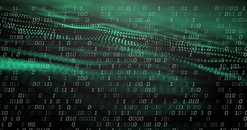 Binary Code Data Flow on Digital Interface - Download Free Stock Images Pikwizard.com