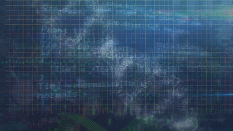 Digital Interface with DNA Strand and Data Visualization