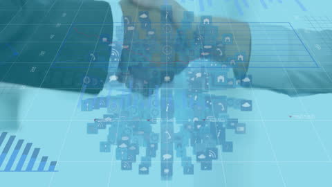 Digital Handshake with Data Management Symbols Integrated