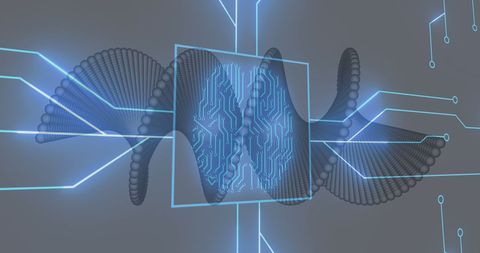 Digital circuit and dna strand integration