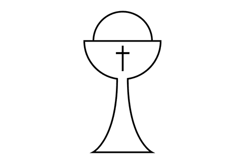 black cross with semicircle on transparent background - Download Free Stock Videos Pikwizard.com