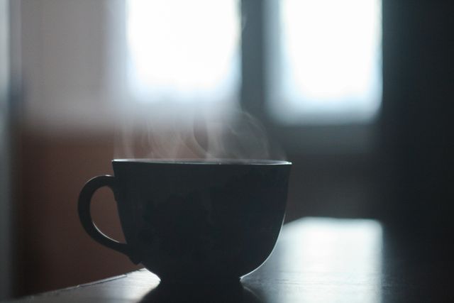 Steaming Cup of Coffee Against Soft Morning Light - Download Free Stock Photos Pikwizard.com
