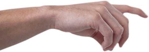Transparent Hand Gesture Simulating Touching Screen - Download Free Stock Videos Pikwizard.com