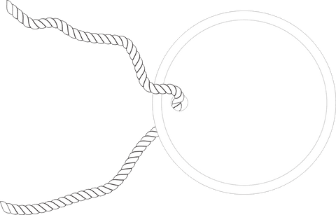 Round Tag with Twisted String on Transparent Background - Download Free Stock Videos Pikwizard.com