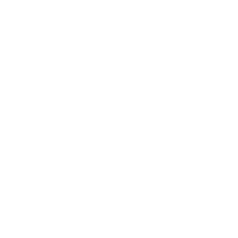 White dumbbell illustration on transparent background for fitness apps